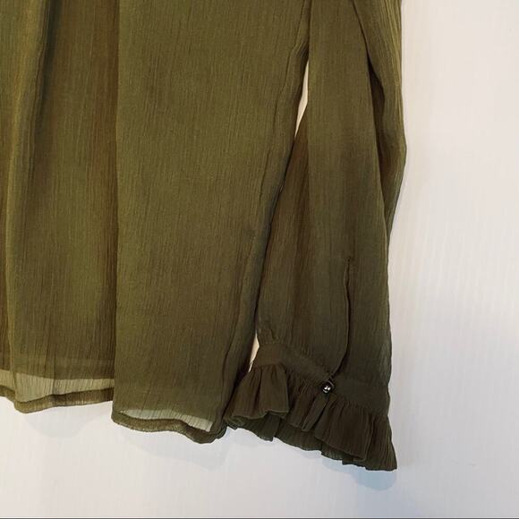 Vero Moda long sleeve high neck blouse top - Picture 7 of 11